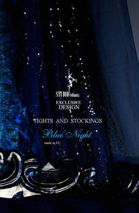 Linsori Midnight Lace Top Hold Ups - styled view