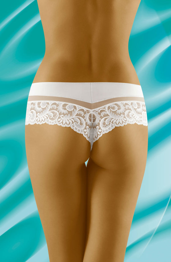 Linsori Pearl Lace Tulle Shorts - side view