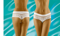 Linsori Midnight Lace Tulle Shorts - close-up