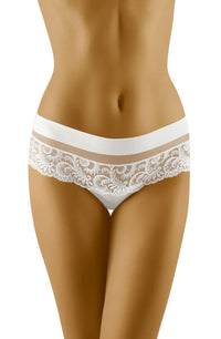 Linsori Midnight Lace Tulle Shorts - back view