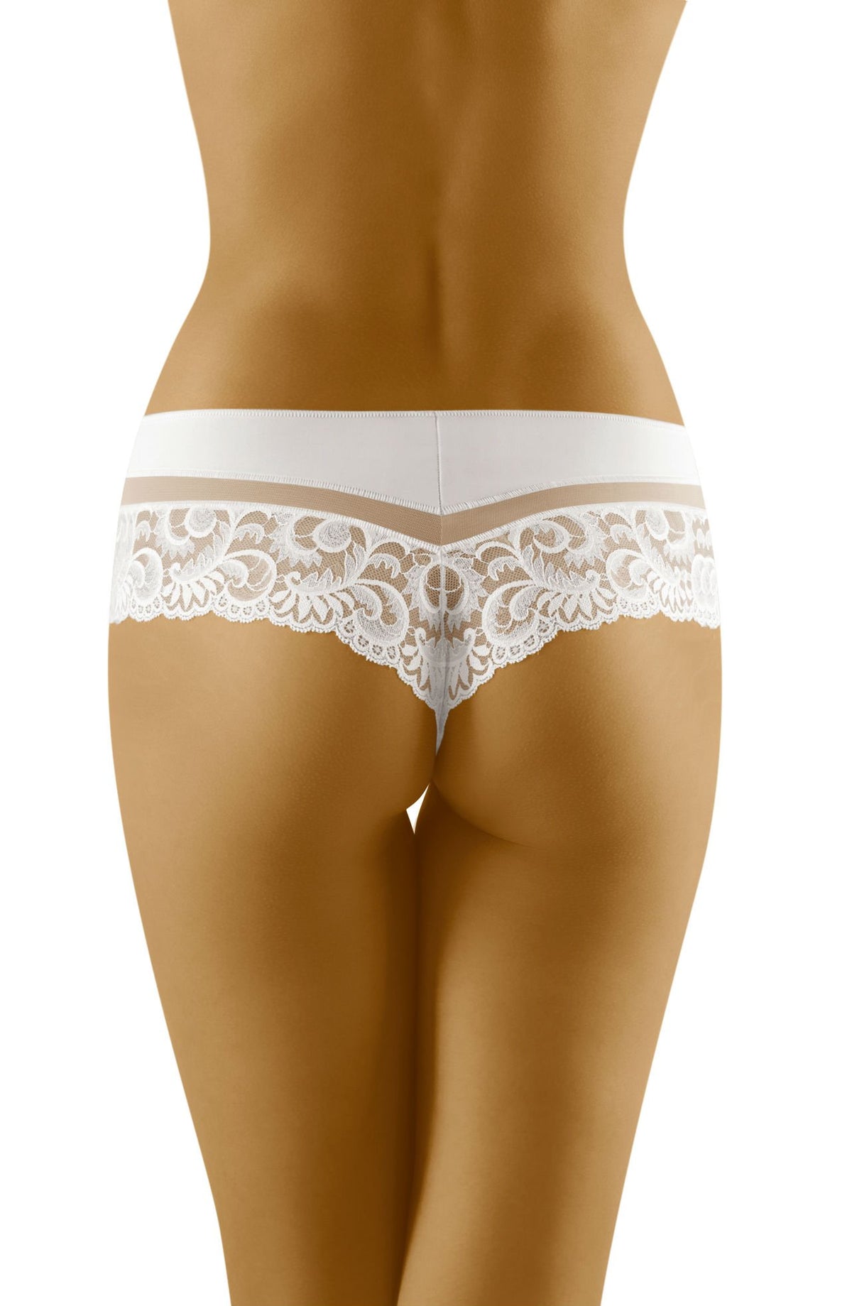 Linsori Midnight Lace Tulle Shorts - styled view