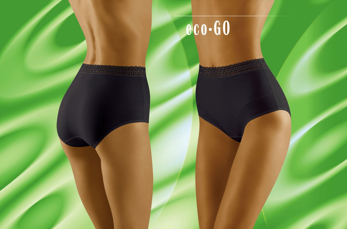 Linsori Bare Cotton Floral Lace Brief - close-up