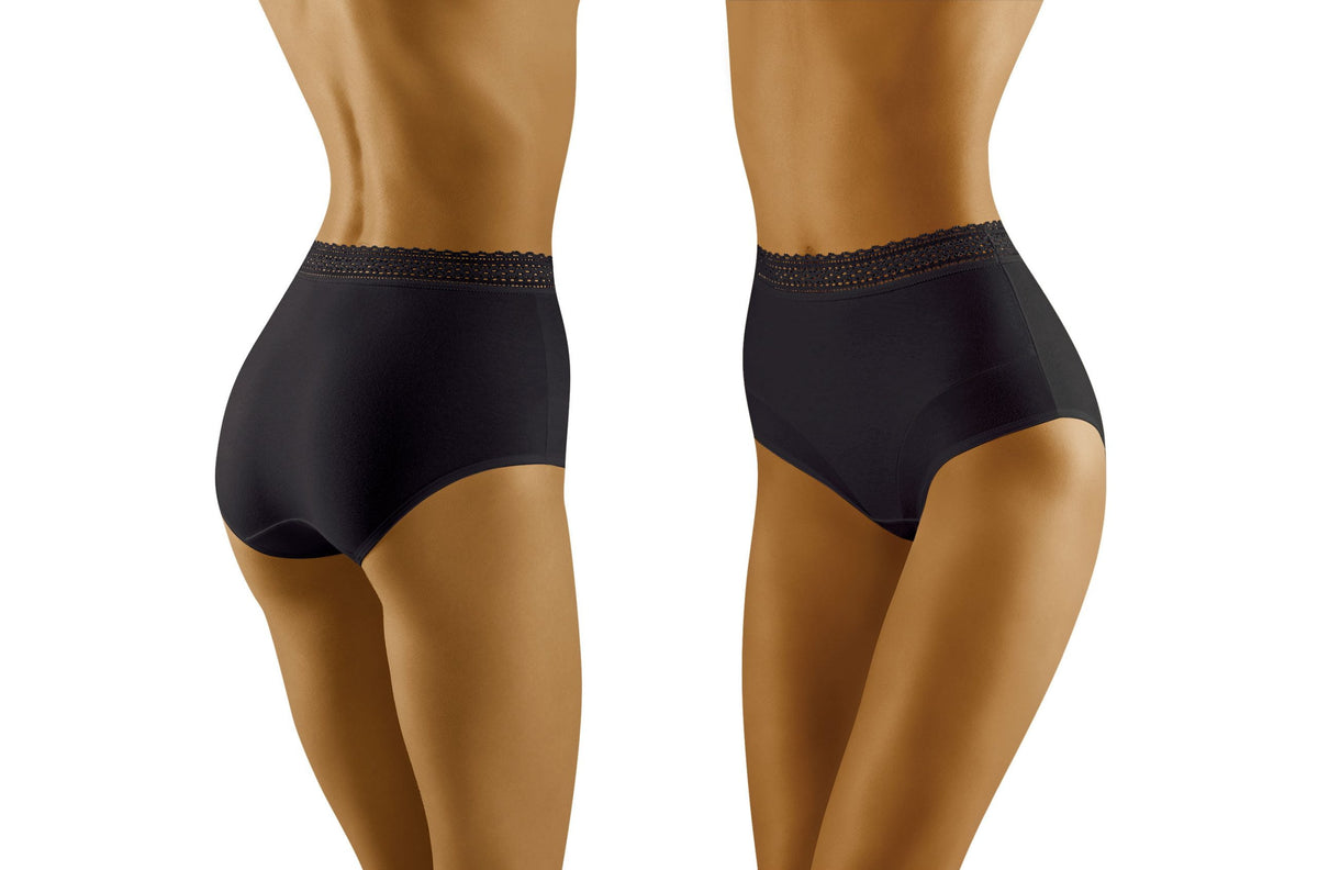 Linsori Bare Cotton Floral Lace Brief - lifestyle view