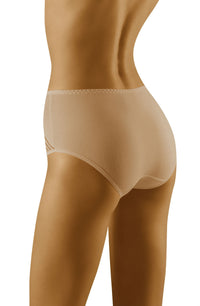 Linsori Champagne Stripe Cotton Brief - side view