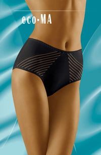 Linsori Champagne Stripe Cotton Brief - detail view