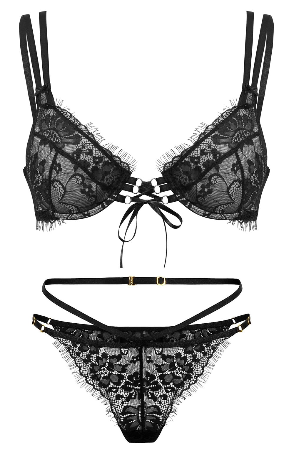 Linsori Forever Young Push Up Bra - styled view