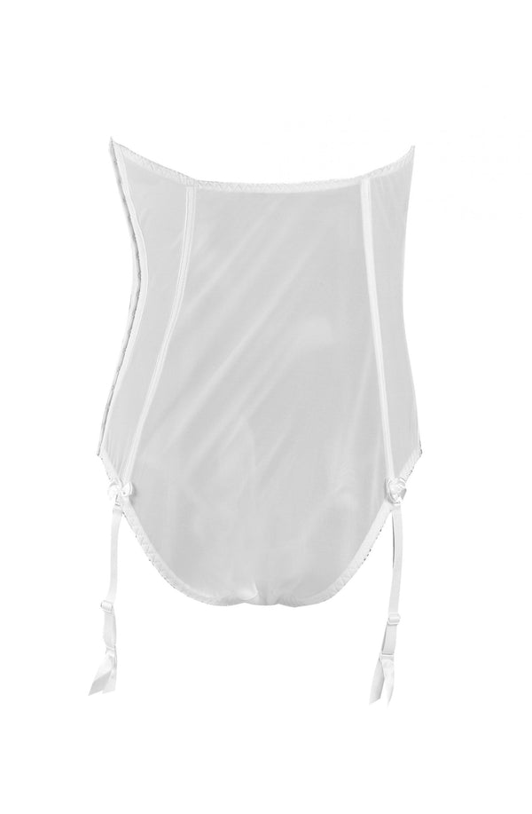 Linsori Pearl Tulle Sculpting Body Plus Size - side view