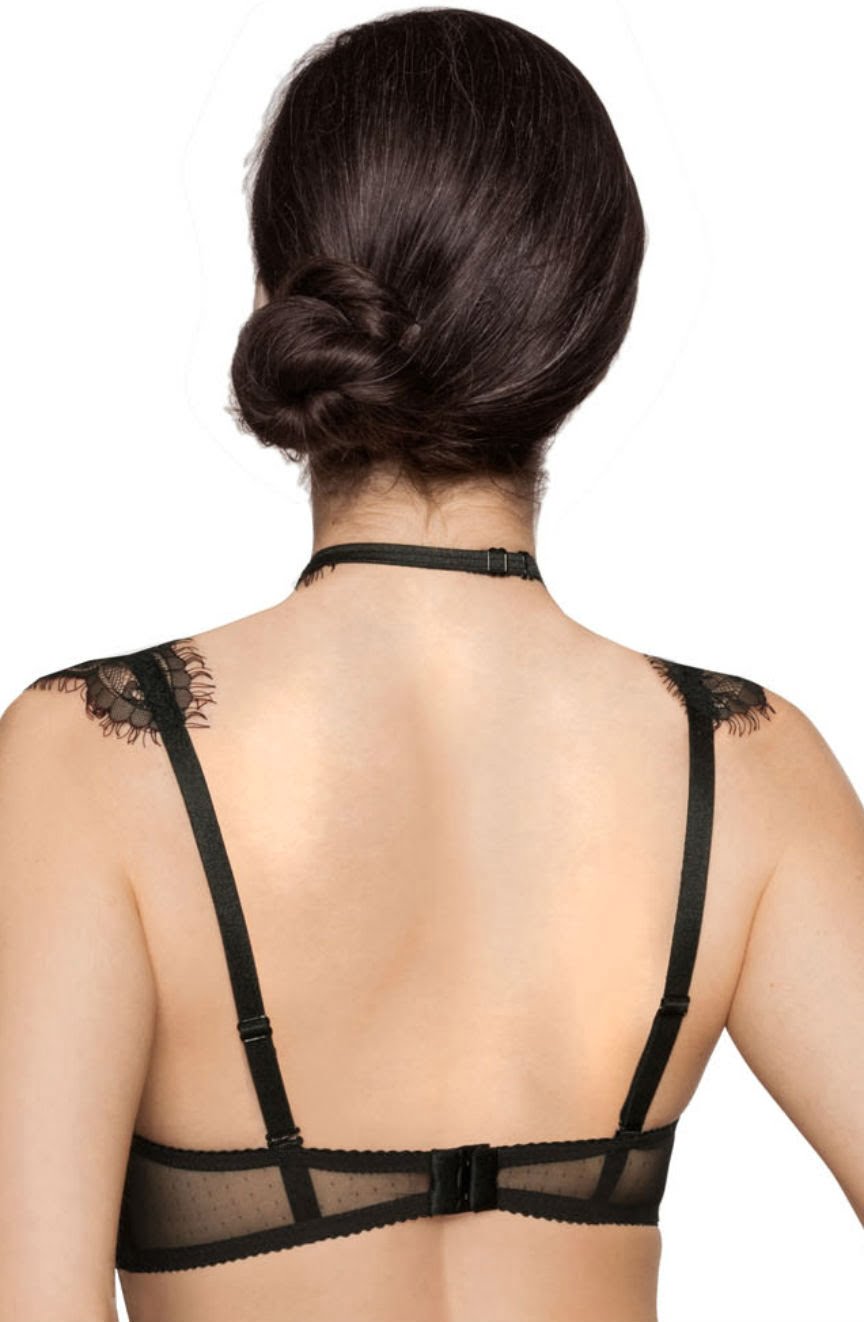 Linsori Noir Eyelash Lace Push Up - detail view