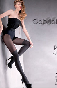 Linsori Fantasia Faux Knee-High Tights - detail view