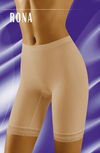 Linsori Champagne Lace Shaping Shorts - front view