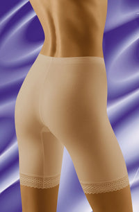 Linsori Champagne Lace Shaping Shorts - back view