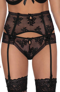 Linsori Euterpe Midnight Delicate Thong - back view