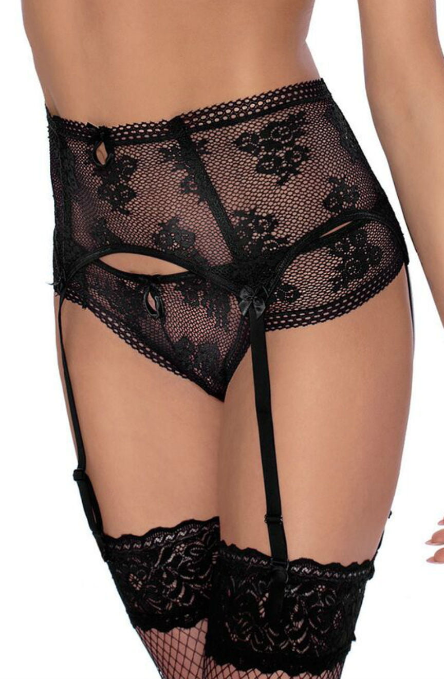 Linsori Euterpe Midnight Delicate Thong - detail view