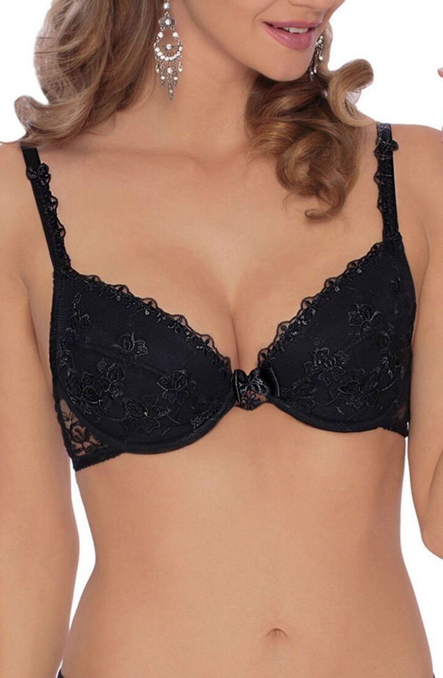 Linsori Midnight Floral Push Up Bra Kalisi - detail view