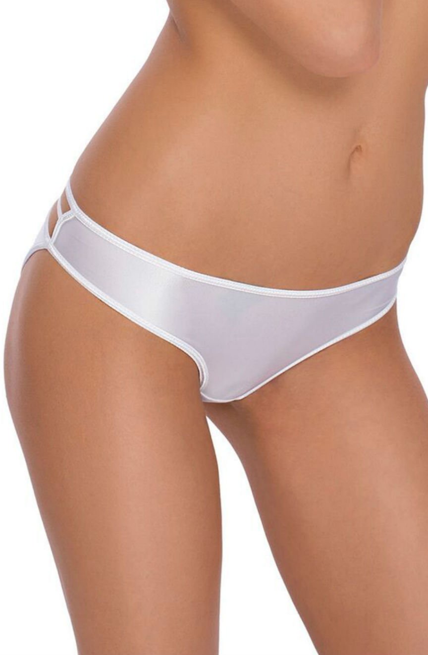 Linsori Mimi Crimson Open-Back Brief - detail view