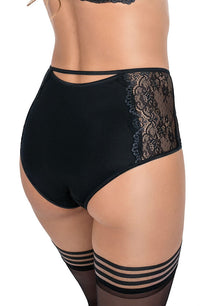 Linsori Midnight Lace Boxer Brief - close-up