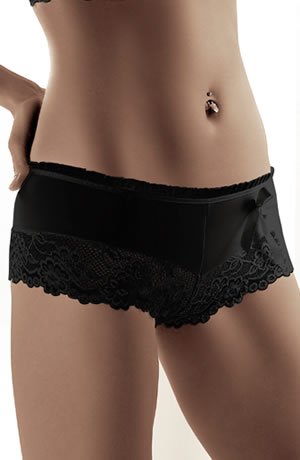 Linsori Sisi Midnight Delicate Shorts - styled view