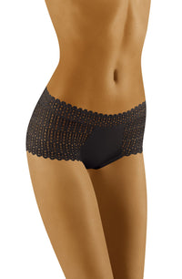Linsori Obsidian Artisan Pattern Briefs - styled view