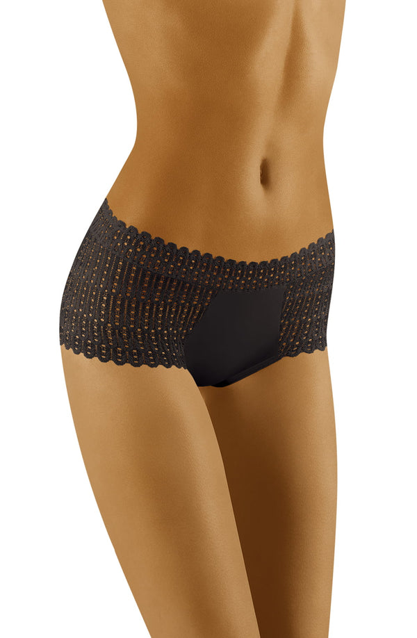Linsori Obsidian Artisan Pattern Briefs - styled view