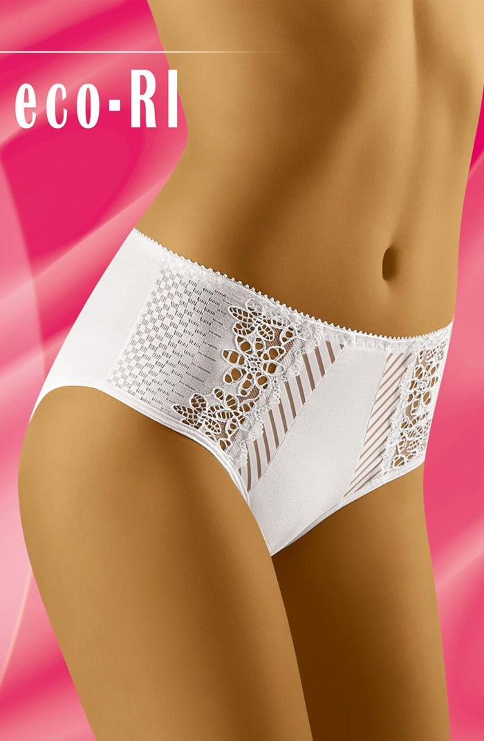 Linsori Pearl Cotton Maxi Delicate Brief - side view