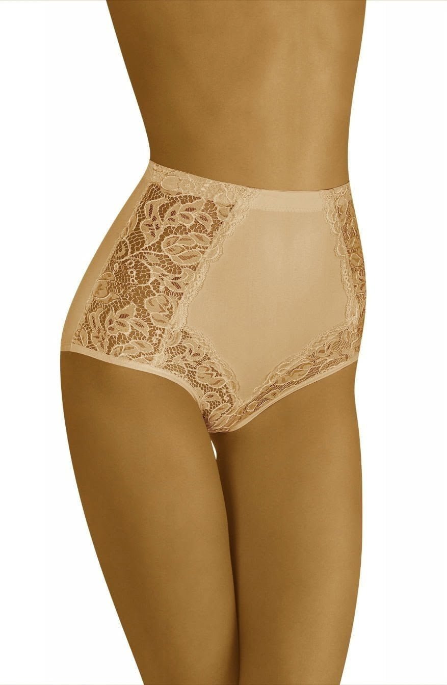Linsori Eleganta High-Waisted Lace Briefs - close-up