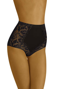 Linsori Eleganta High-Waisted Lace Briefs - side view