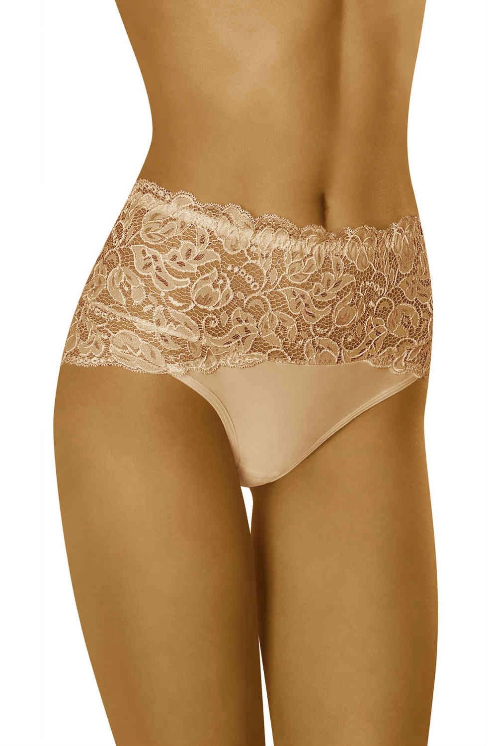 Linsori Bare Floral Lace Briefs Piece - styled view