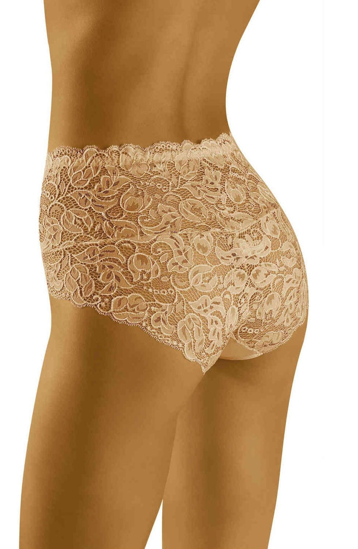 Linsori Bare Floral Lace Briefs Piece - detail view