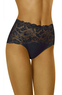 Linsori Bare Floral Lace Briefs Piece - back view